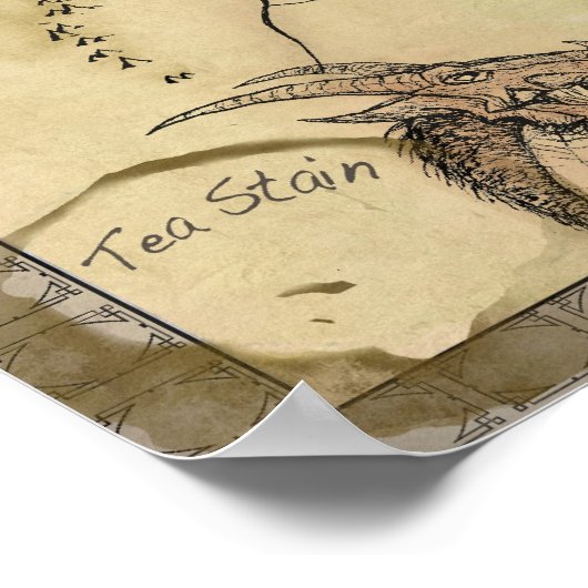 Kaart van het Poster van Arda (Hoek)