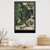 Kaart van het Poster van het Ohio-meer (Keuken)