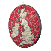 Kaart van het  Poster van het Verenigd Koninkrijk Dartbord (Voorkant Rechts)