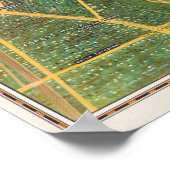  kaart van het Poster van New York (Hoek)