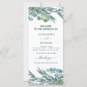 Kaart van het programma Eucalyptus Greenery Waterv (Voorkant)