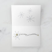 Kaart van het Rendier van Kerstmis de Capricieuze (Binnen)