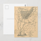 kaart van het riviersysteem van Alabama (1887) (Voorkant / Achterkant)