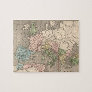 kaart van het Romeinse Rijk (1838) Legpuzzel