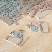  kaart van het Romeinse Rijk (1838) Legpuzzel (Zijkant)