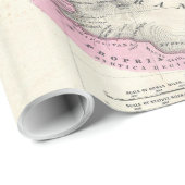  kaart van het Romeinse Rijk (1862) Cadeaupapier (Rol Hoek)