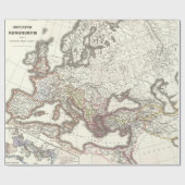  kaart van het Romeinse Rijk (1865) Cadeaupapier (Vlak)