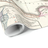  kaart van het Romeinse Rijk (1865) Cadeaupapier (Rol Hoek)