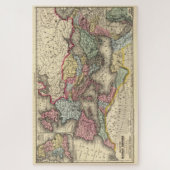  kaart van het Romeinse Rijk (1873) Legpuzzel (Verticaal)