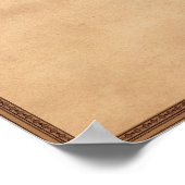 Kaart van het Romeinse Rijk in zijn grootste omvan Poster (Hoek)