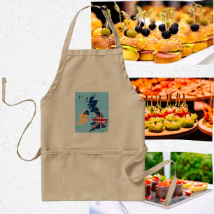 Kaart van het Schort van Groot-Brittannië