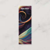 KAART VAN HET SHOW VAN DE KARTISTS CONTACTKAARTJE (Voorkant)