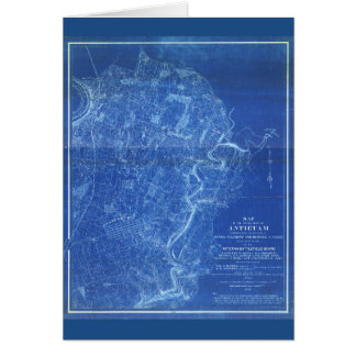 Kaart van het slagveld van Antietam (1898)