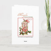 Kaart van het Sprookjesland van de Winter van (Achterkant)