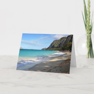 Kaart van het Strand van Hawaï de Schilderachtig