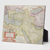 Kaart van het Turkse Rijk, van de Mercator Atla Fotoplaat (Zijkant)