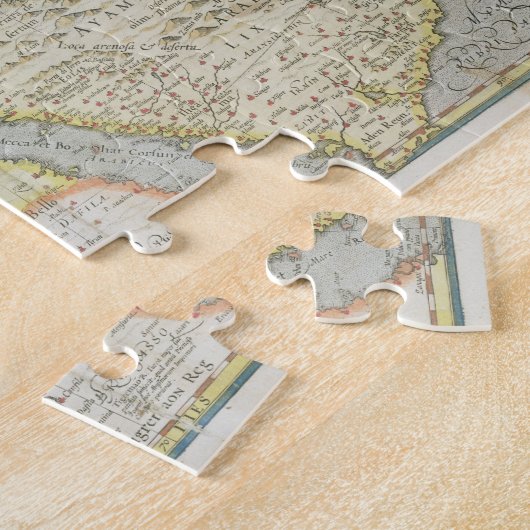 Kaart van het Turkse Rijk, van de Mercator Atla Legpuzzel (Zijkant)