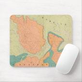 Kaart van het Uinkaret Plateau Muismat (Met muis)