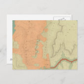 Kaart van het Uinkaret Plateau South Half (Voorkant / Achterkant)