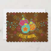 Kaart van het Vakantie van de Ornamenten van Feliz (Voorkant)