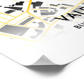 Kaart van het Vale Park Stadium - thuisbasis van P Poster (Hoek)