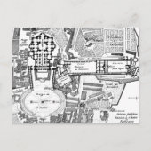  kaart van het Vaticaan (1914) (Voorkant)