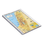 Kaart van het Verenigd Koninkrijk Notitieboek (Rechterzijde)