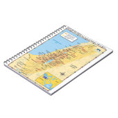 Kaart van het Verenigd Koninkrijk Notitieboek (Linkerzijde)