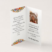 Kaart van het vrolijke katholieke begrafenisgebed (Binnen)