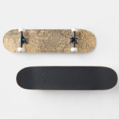 kaart van het Washington DC-gebied (1865) Skateboard (Horizontaal)