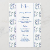 Kaart van het Wedding Menu (Voorkant)