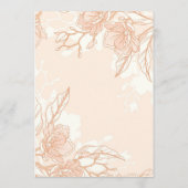 Kaart van het Wedding Menu (Achterkant)