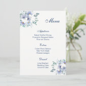 Kaart van het Wedding Menu (Staand voorkant)