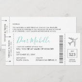 Kaart van het wetsvoorstel voor het huwelijk van d (Voorkant / Achterkant)