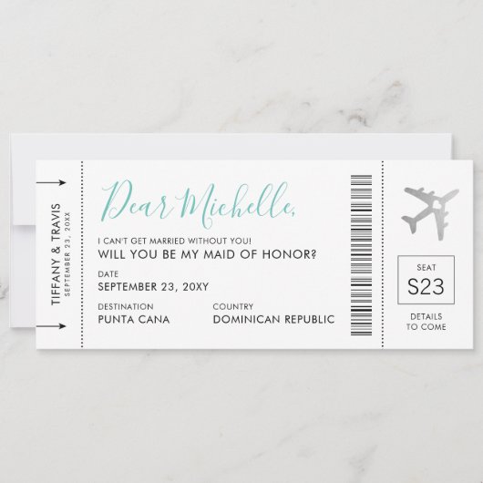 Kaart van het wetsvoorstel voor het huwelijk van d (Voorkant)