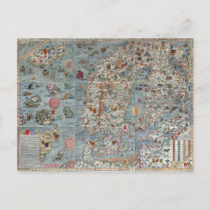 kaart van het Zee van Carta Marina