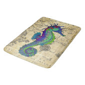  kaart van het zeepaard badmat (Gekanteld)