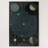  kaart van het zonnestelsel (1887) legpuzzel (Verticaal)