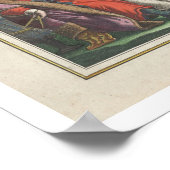 kaart van het zonnestelsel poster (Hoek)