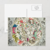 Kaart van het zuidelijk halfrond (Voorkant / Achterkant)