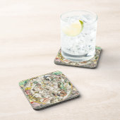 Kaart van het zuidelijk halfrond, van 'The Celesti Drankjes Onderzetter (Rechterzijde)