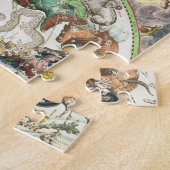 Kaart van het zuidelijk halfrond, van 'The Celesti Legpuzzel (Zijkant)