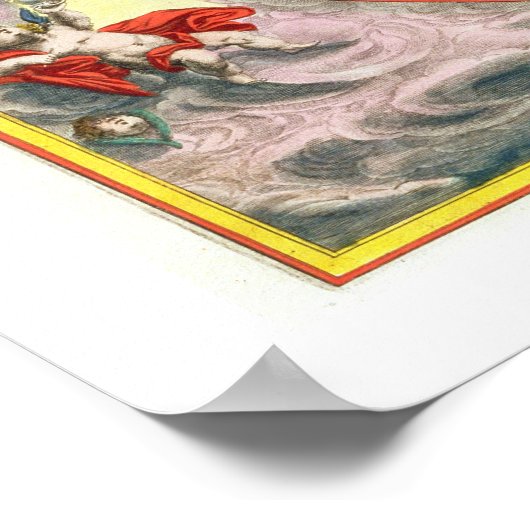 Kaart van het zuidelijk halfrond, van 'The Celesti Poster (Hoek)