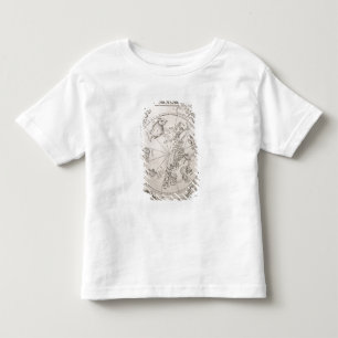 Kaart van het zuidelijke luchtruim kinder shirts