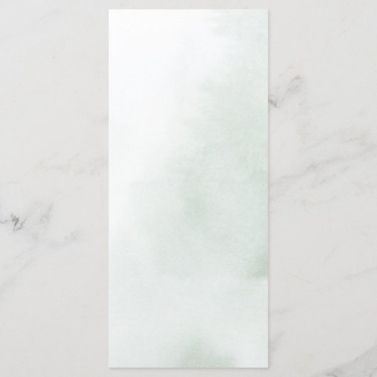 Kaart van het zwarte formele minimale eucalyptusbr (Achterkant)