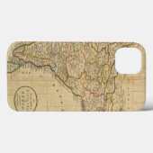 Kaart van Hindostan of India Case-Mate iPhone Case (Achterkant (horizontaal))