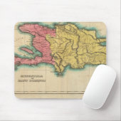 Kaart van hispaniola of sint-Domingo Muismat (Met muis)