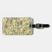 Kaart van historisch Ierland Bagagelabel (Voorkant horizontaal)