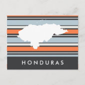 Kaart van Honduras: Moderne strepen (Voorkant)