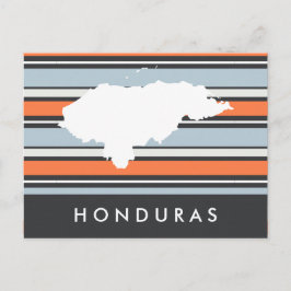 Kaart van Honduras: Moderne strepen